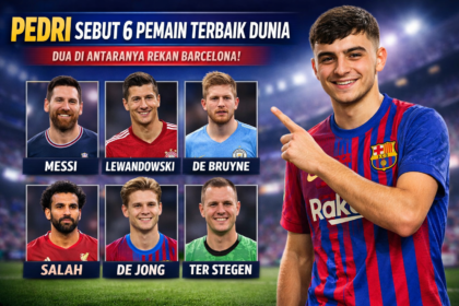 Pedri terus mengukuhkan dirinya sebagai salah satu gelandang terbaik dunia bersama Barcelona. Perannya yang krusial, baik di level klub maupun tim nasional Spanyol, membuat pandangannya tentang sepak bola global selalu menarik untuk disimak. Dalam wawancara terbarunya, Pedri mendapat pertanyaan seputar siapa saja pemain terbaik dunia saat ini. Jawabannya mencerminkan perpaduan antara bintang mapan dan talenta muda generasi baru. Menariknya, dua nama yang ia sebut berasal dari Barcelona. Pilihan tersebut menjadi bukti kepercayaan Pedri terhadap kualitas rekan setimnya di level tertinggi sepak bola dunia. Daftar Pemain Terbaik Dunia Versi Pedri Tanpa ragu, Pedri memasukkan dua pemain Barcelona ke dalam daftar pilihannya. Lamine Yamal dan Raphinha dinilai sejajar dengan nama-nama besar sepak bola dunia lainnya. “Mbappe, Lamine, Salah, Haaland, Raphinha atau Julian Alvarez adalah yang terbaik di dunia,” ujar Pedri kepada majalah Esquire. Ia juga mengungkapkan keinginannya untuk berhadapan langsung dengan para pemain tersebut di lapangan hijau. “Saya ingin bermain melawan mereka semua, kecuali Lamine, yang bermain bersama kami. Terlebih lagi melawan Haaland dan Salah, karena saya belum pernah menghadapi mereka,” tambahnya. Menatap Piala Dunia 2026 Pedri menyadari bahwa kesempatan berhadapan dengan para pemain terbaik dunia kemungkinan besar akan terwujud di Piala Dunia 2026. Spanyol akan datang ke turnamen tersebut dengan status sebagai salah satu unggulan. Menurut Pedri, label favorit bagi La Roja bukanlah klaim berlebihan. Ia menilai kualitas skuad Spanyol memang layak diperhitungkan di level tertinggi. “Itu bukan berlebihan, tidak. Memenangkan Piala Dunia selalu sangat rumit, ada banyak tim hebat,” jelasnya. Kepercayaan Diri La Roja di Tengah Persaingan Ketat Meski optimistis, Pedri tetap menyadari ketatnya persaingan di Piala Dunia 2026. Ia menyebut sejumlah negara yang akan menjadi ancaman serius bagi Spanyol. “Argentina, juara bertahan, akan ada di sana. Begitu juga Inggris, Jerman, Prancis, dan Brasil, yang selalu kuat. Tapi begitu juga kami,” tegasnya. Di fase grup, Spanyol akan menghadapi Tanjung Verde, Arab Saudi, dan Uruguay. Dengan komposisi tersebut, La Roja diprediksi memiliki peluang besar untuk melangkah ke fase gugur dengan relatif nyaman.