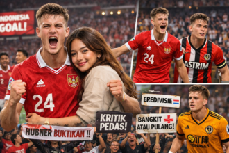 Bek Timnas Indonesia, Justin Hubner, akhirnya mencatatkan momen spesial dalam karier Eropanya. Untuk pertama kalinya di Eredivisie, pemain Fortuna Sittard itu menorehkan namanya di papan skor dan gol tersebut datang di saat paling krusial. Bertandang ke markas Go Ahead Eagles di Stadion De Adelaarshorst, Minggu (11/1/2026), Fortuna Sittard nyaris pulang tanpa poin. Namun di detik-detik akhir laga, Hubner tampil sebagai pahlawan. Golnya pada menit ke-93 memastikan laga berakhir imbang 2-2, sekaligus menyelamatkan tim dari kekalahan. Menariknya, gol itu seolah sudah diramalkan sendiri oleh Hubner. Bek berusia 22 tahun tersebut mengaku memiliki firasat kuat sebelum laga dimulai. Ia bahkan sempat mengirim pesan kepada kekasihnya, Jennifer Coppen, yang saat ini berada di Indonesia. “Sebelum pertandingan, saya mengirim pesan kepada tunangan saya, yang sekarang sedang berada di Indonesia, bahwa saya akan mencetak gol,” ujar Hubner, dikutip dari media Belanda Limburger. “Dan sebenarnya saya hampir tidak pernah mengatakan hal seperti itu, karena saya jarang mencetak gol. Tapi entah kenapa, kali ini terasa berbeda. Seperti firasat,” tambahnya. Gol Manis di Tengah Tekanan Gol tersebut lahir dari skema serangan terakhir yang dieksekusi dengan sempurna. Berposisi sebagai bek kiri, Hubner nekat merangsek naik ke kotak penalti dan menyambut umpan lambung dengan tenang—mengirim bola ke gawang lawan dan membungkam stadion. Momen itu terasa semakin manis karena sepanjang pertandingan Hubner terus menjadi sasaran tekanan dan teriakan suporter tuan rumah. Alih-alih tertekan, ia justru menikmati momen pembalasan itu. “Mencetak gol di momen seperti itu terasa jauh lebih nikmat, apalagi karena penonton tuan rumah terus meneriakkan berbagai hal kepada saya sepanjang pertandingan,” ucapnya. “Apakah teriakan itu menyenangkan? Tidak, tentu saja tidak,” lanjut Hubner, sambil tersenyum. Pembuktian Seorang Justin Hubner Selama ini, Hubner kerap menjadi sorotan di Belanda. Gaya bermainnya yang agresif membuatnya identik dengan tekel keras serta koleksi kartu kuning dan merah. Tak sedikit yang menilai dirinya hanya mengandalkan fisik. Namun lewat gol ini, Hubner ingin mengubah narasi tersebut. Ia menegaskan bahwa dirinya bukan sekadar bek keras, melainkan pemain dengan kemampuan teknis dan pemahaman permainan yang matang. “Eredivisie butuh pembiasaan, karena di Inggris kami bermain lebih keras. Di sini, mereka belum terbiasa dengan gaya tekel saya,” jelas Hubner. “Saya sering mendapat kritik dari orang-orang yang mengira saya hanya bisa menjatuhkan lawan. Tapi seperti yang bisa Anda lihat, saya juga bisa bermain sepak bola dan bertahan,” tegasnya. Gol di De Adelaarshorst bukan sekadar angka di papan skor. Itu adalah jawaban, pembuktian, dan mungkin titik balik Justin Hubner bek Timnas Indonesia yang perlahan menegaskan eksistensinya di sepak bola Eropa.